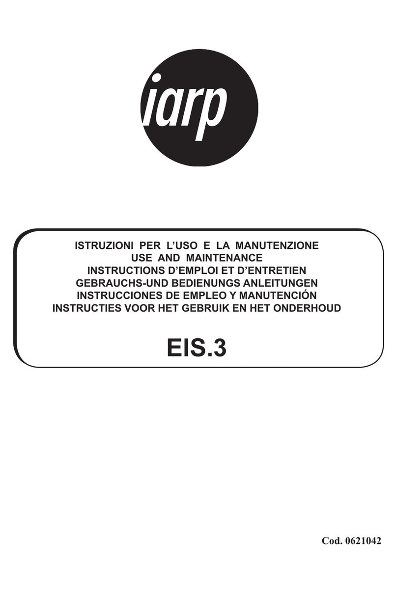 Iarp EIS.3 Use and maintenance