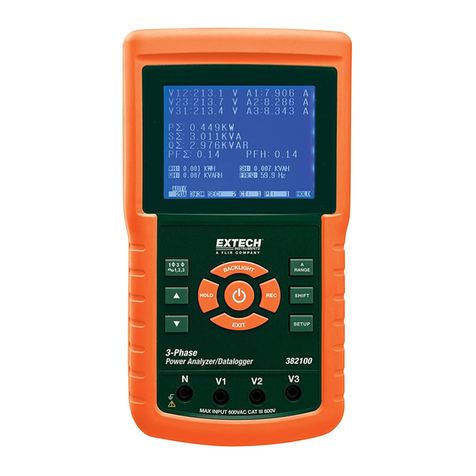 Extech Instruments 382100 User manual Extech Instruments 382100 User manual