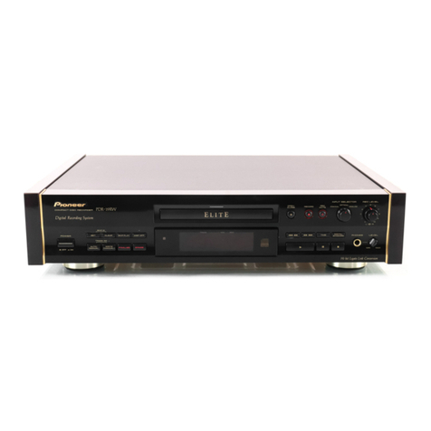 Pioneer Elite PRB-19RW User manual