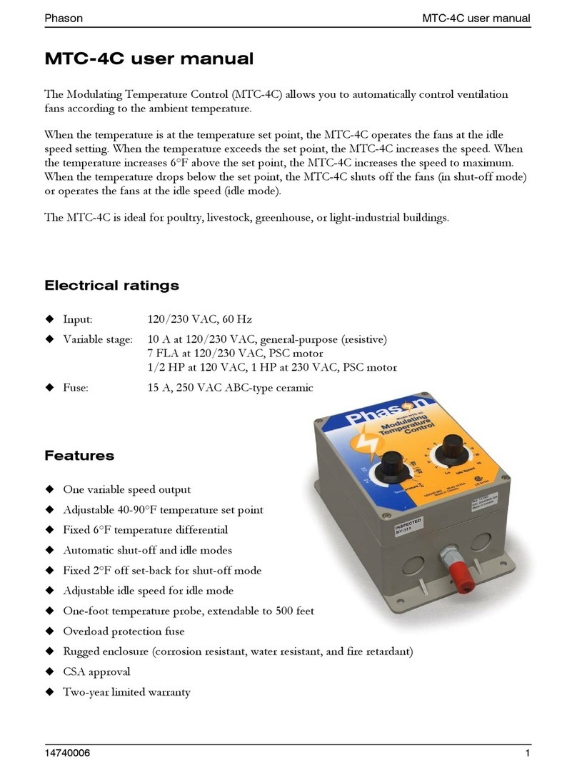 Phason MTC-4C User manual