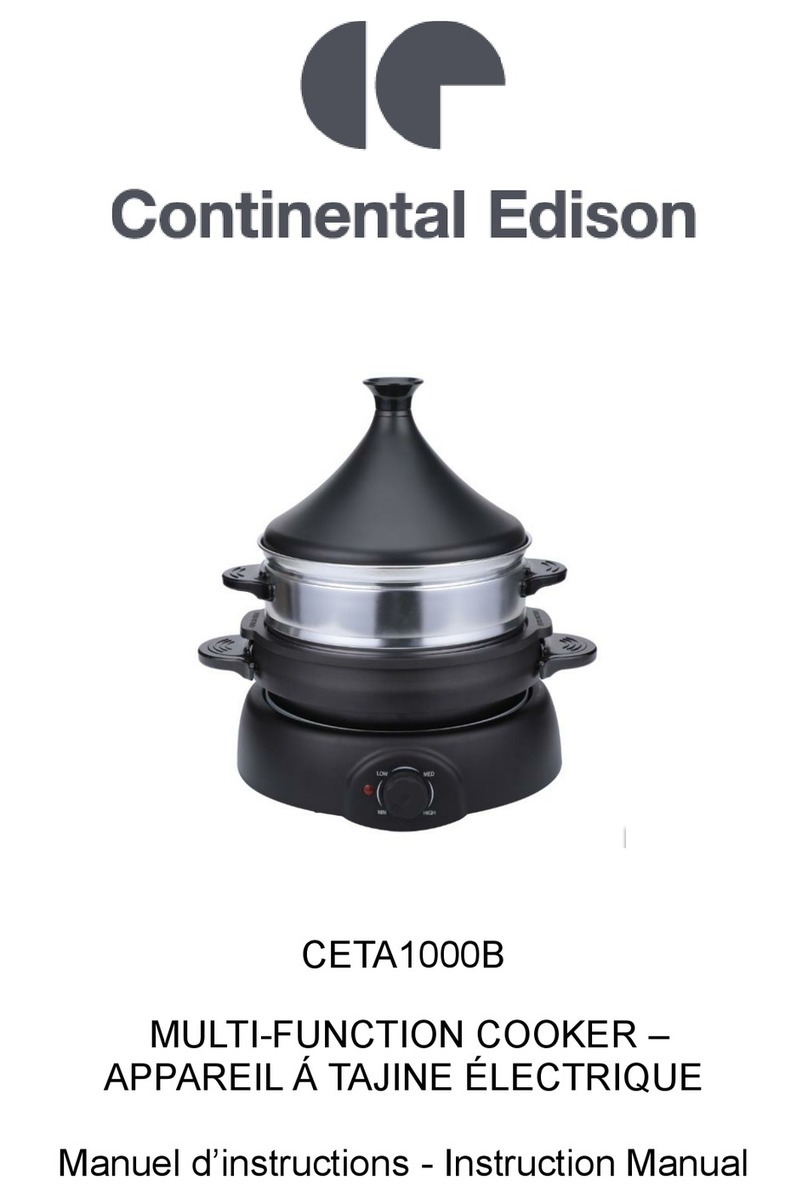 CONTINENTAL EDISON CETA1000B User manual