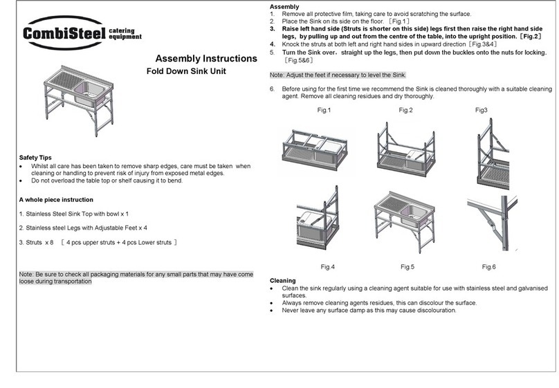 CombiSteel 7490.0280 Assembly instructions