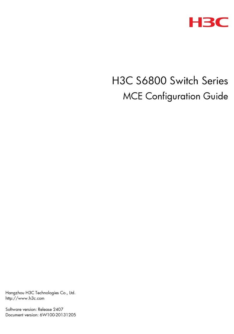 H3C S6800 Series User manual