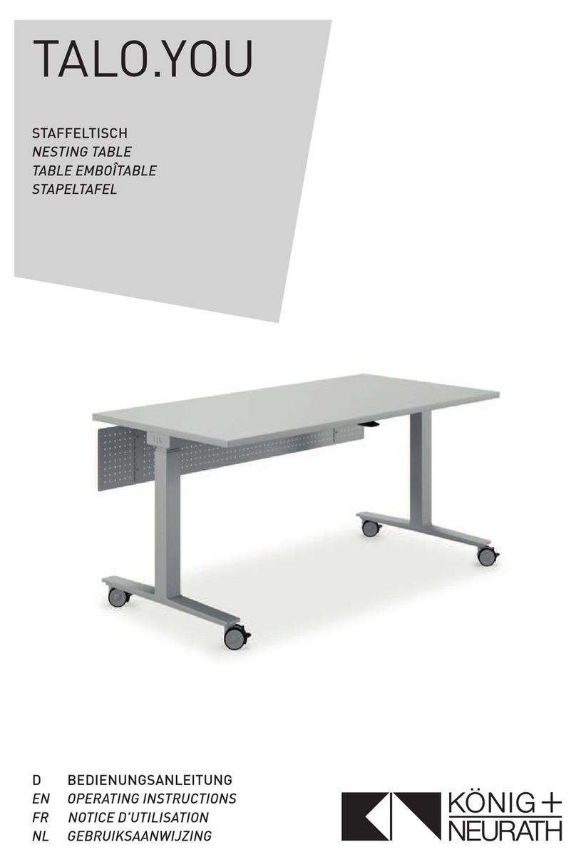 Konig + Neurath TALO.YOU operating instructions