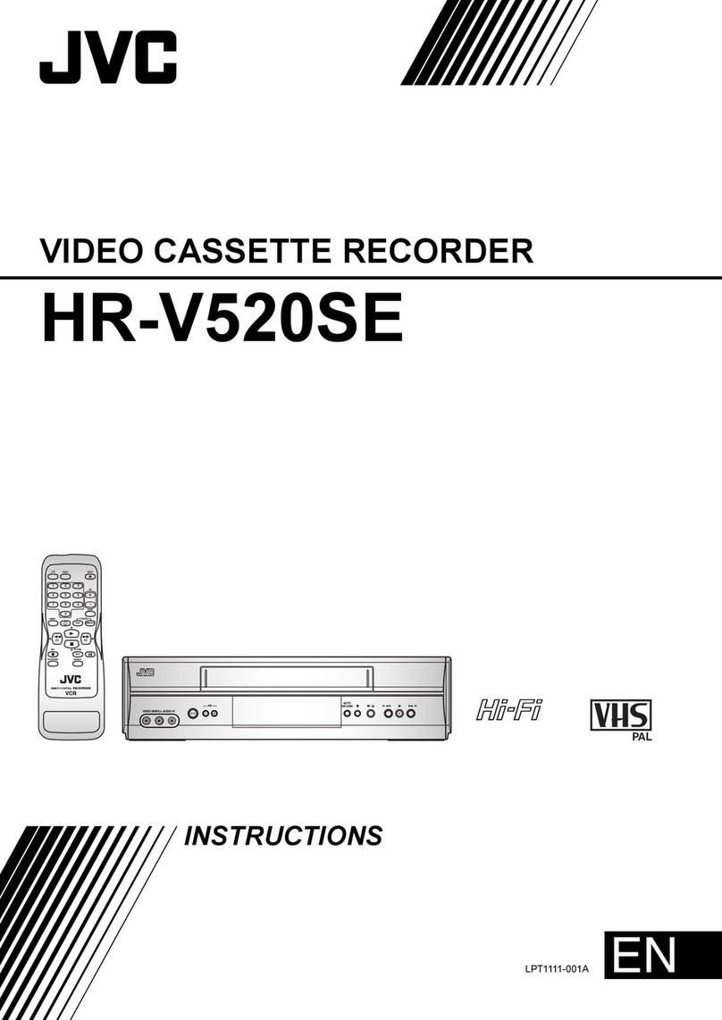 JVC HR-V520SE User manual