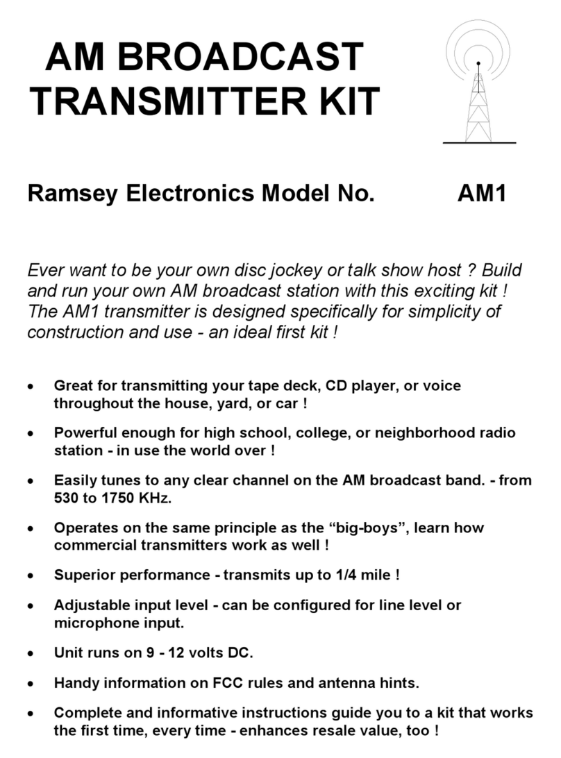 Ramsey Electronics AM1 User guide