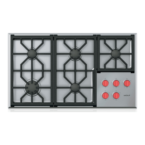 Wolf CG Series User manual