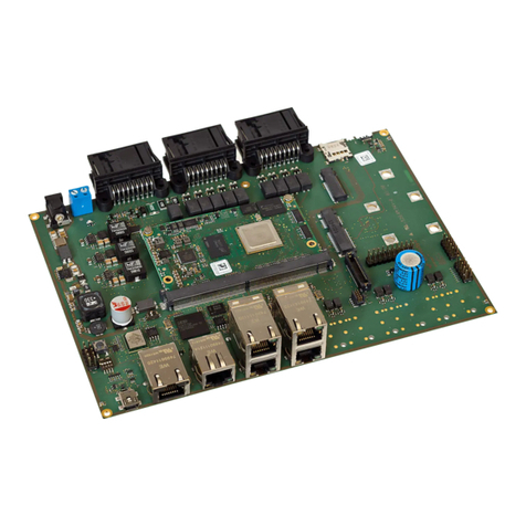 MicroSys miriac SBC-S32G274A User manual