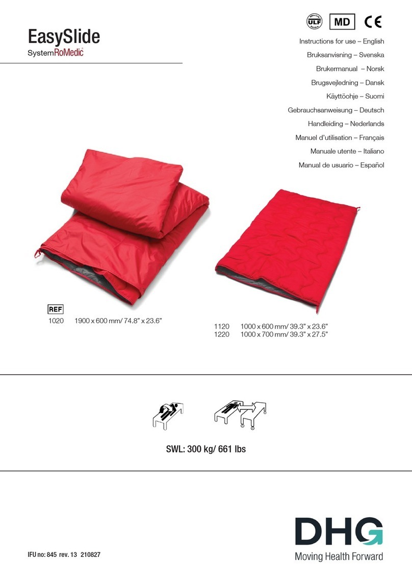 DHG RoMedic EasySlide 1020 User manual