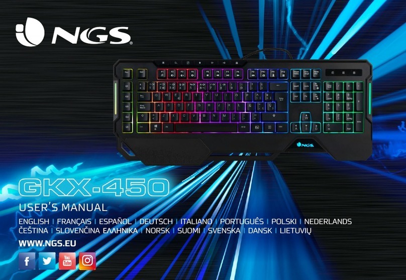 NGS GKX-450 user manual