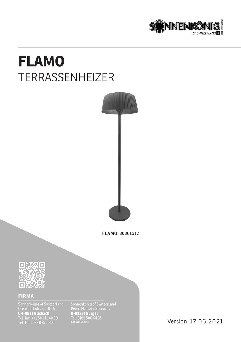 Sonnenkonig FLAMO manual