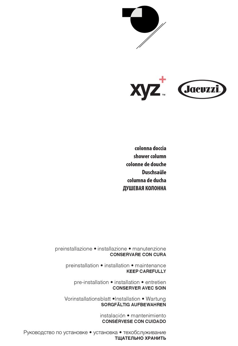 Jacuzzi xyz Plus manual