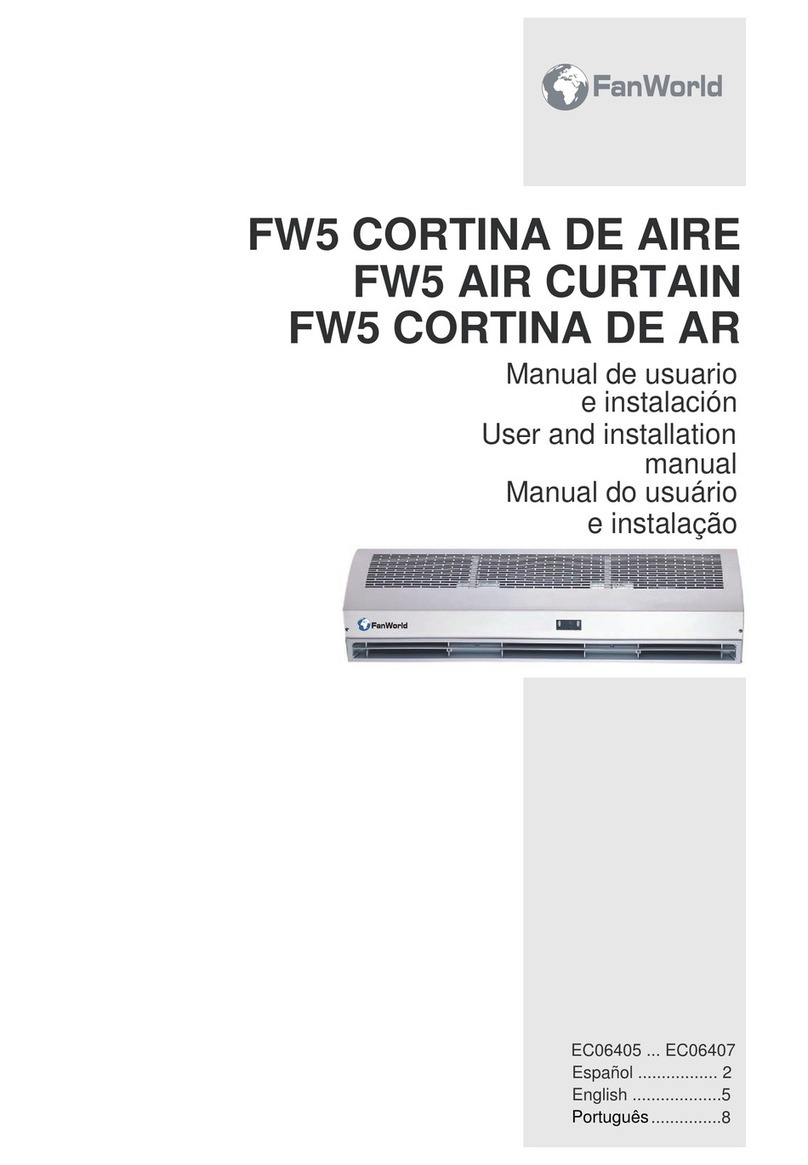 FanWorld FW5 User and installation manual FanWorld FW5 User and installation manual
