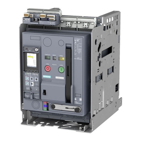 Siemens SENTRON 3WA Air manual