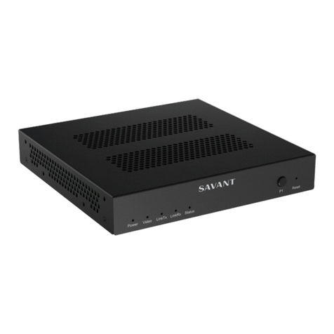 Savant PAV-VOM1CP2 User manual