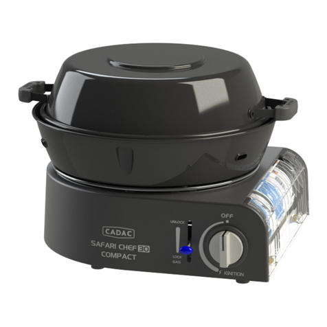 Cadac SAFARI CHEF 30 User instructions Cadac SAFARI CHEF 30 User instructions