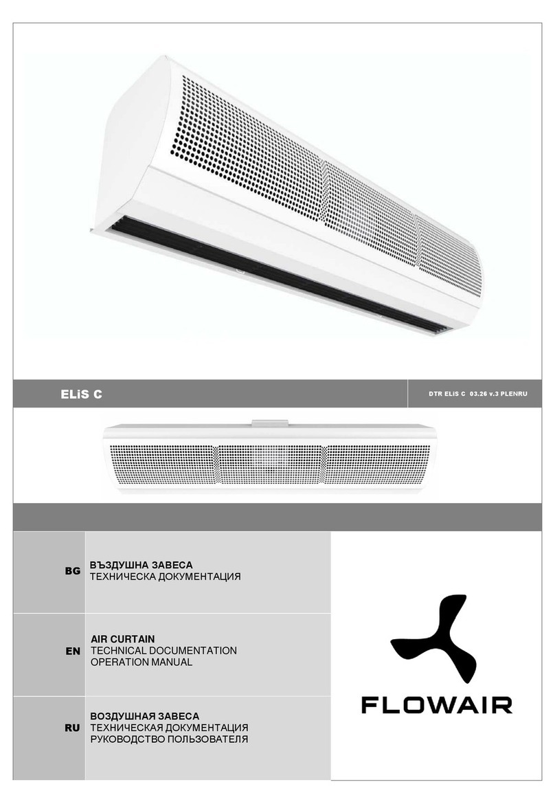 flowair ELiS C Series Technical documentation operation manual