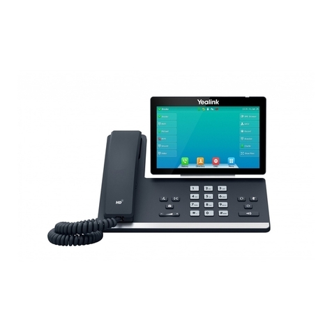 Yealink SIP-T57W User manual