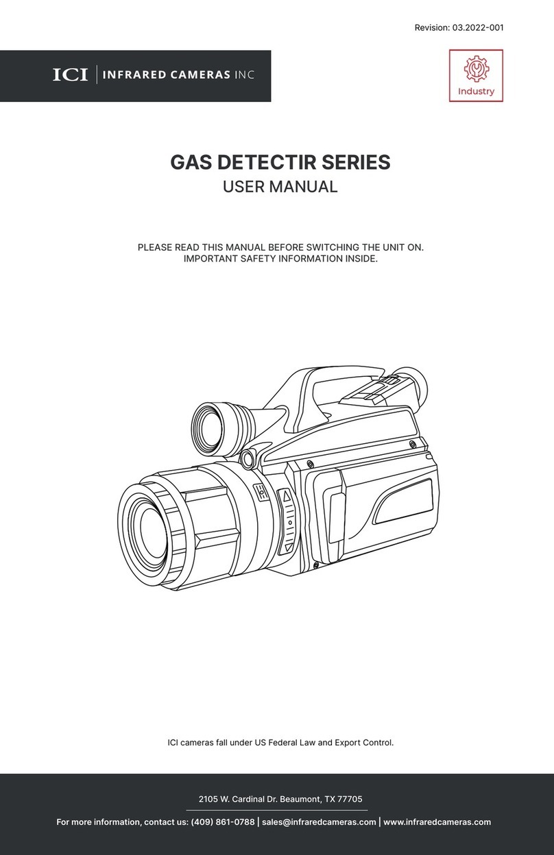 ICI GAS DETECTIR Series user manual