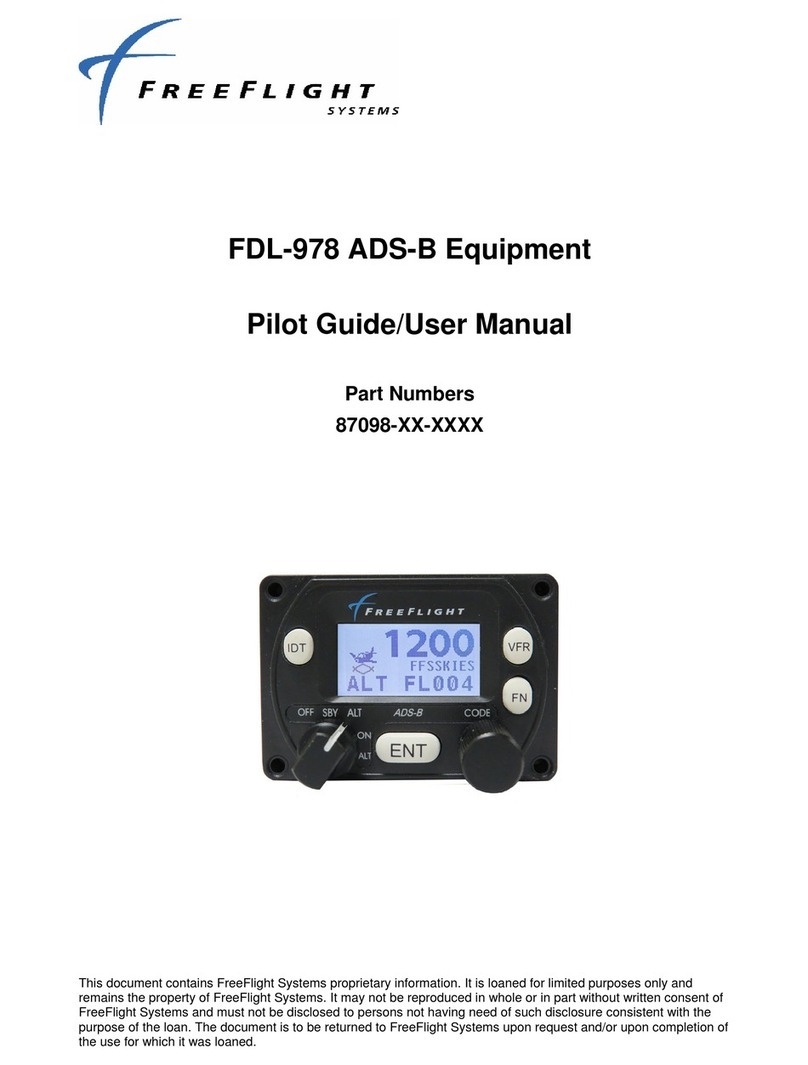FreeFlight ADS-B FDL-978 Series user manual