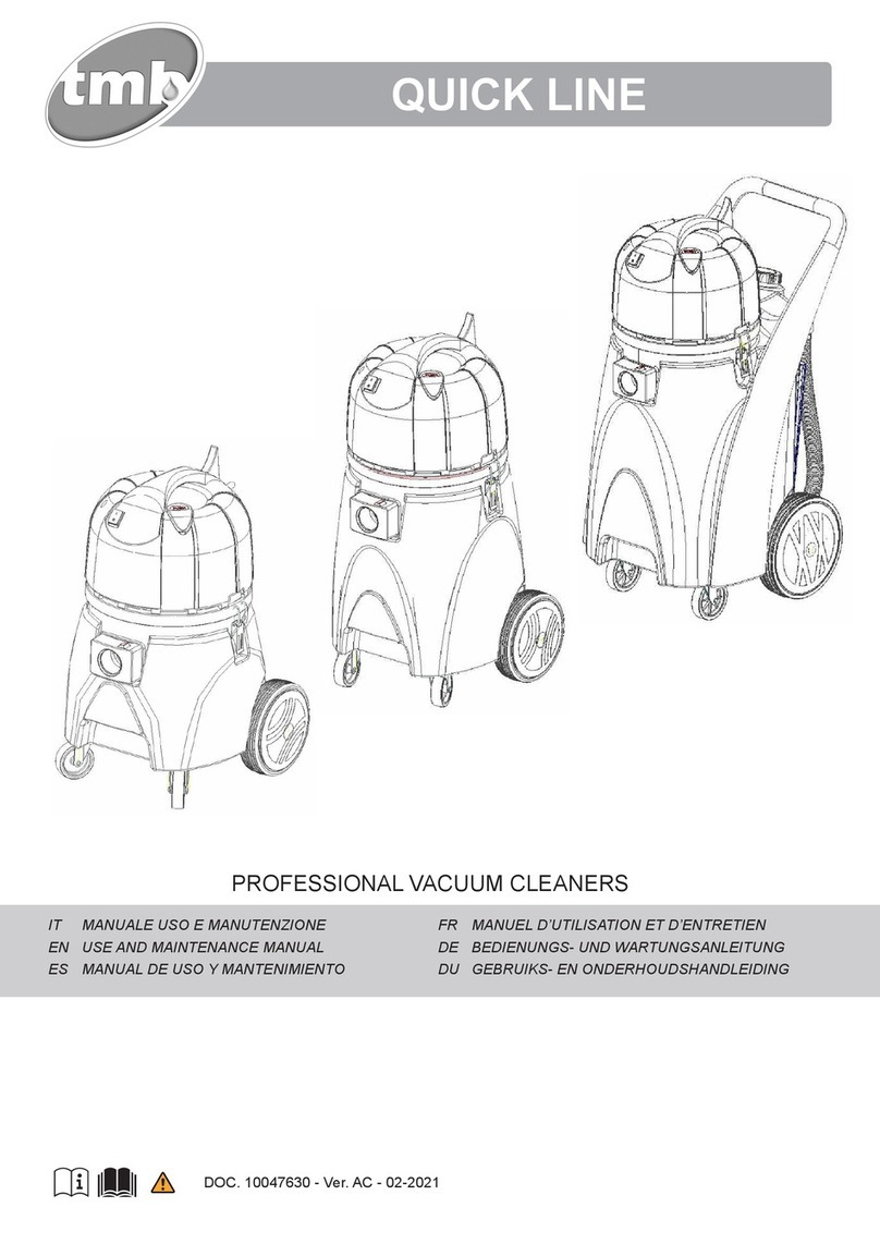 TMB QUICK P12 Use and maintenance manual