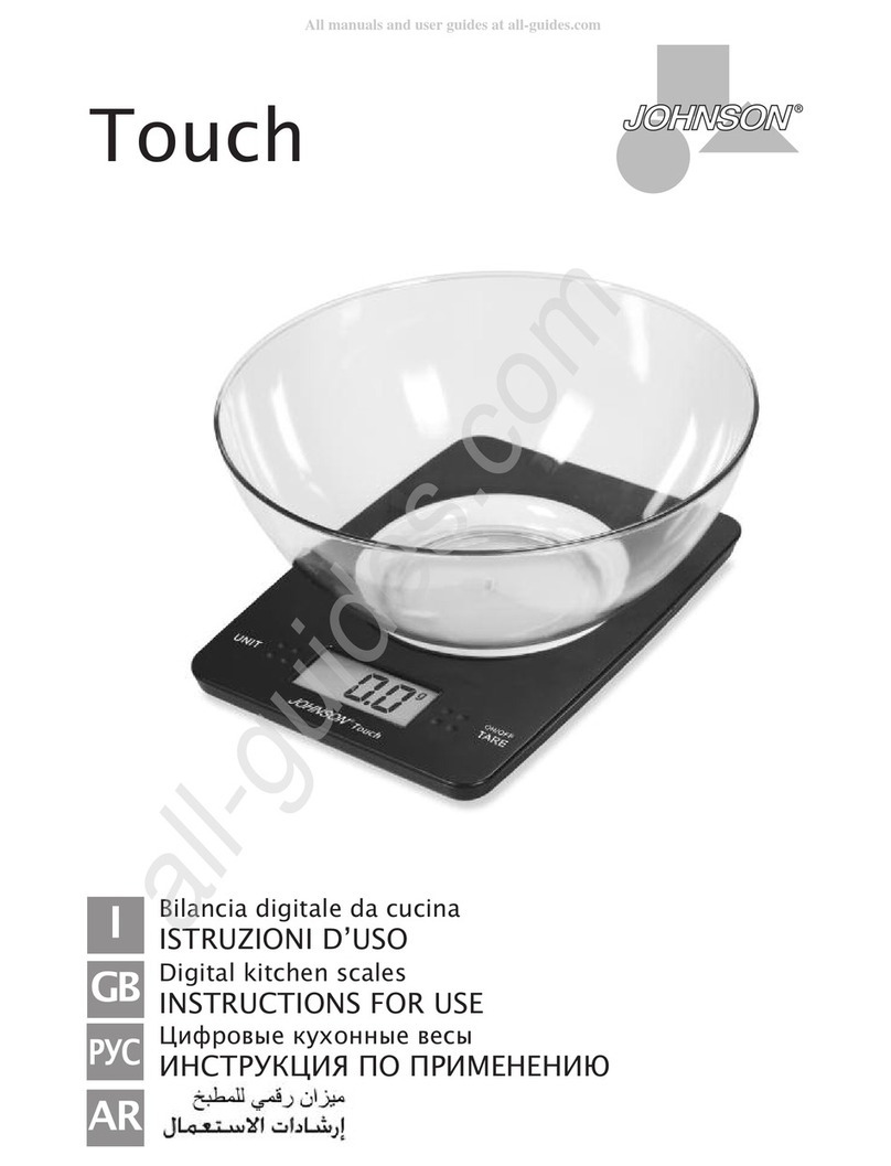 Johnson Touch Instructions for use