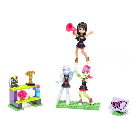 Mega Construx MONSTER HIGH DYC73 User manual Mega Construx MONSTER HIGH DYC73 User manual