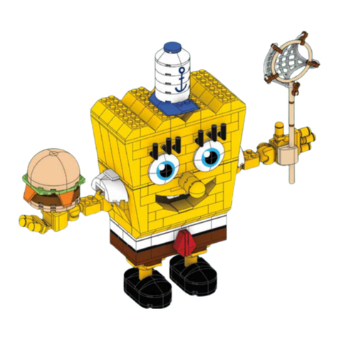 Mega Construx nickelodeon SPONGEBOB SQUAREPANTS DPH70 manual Mega Construx nickelodeon SPONGEBOB SQUAREPANTS DPH70 manual