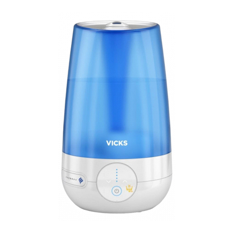 Vicks CoolMist VUL565E User manual