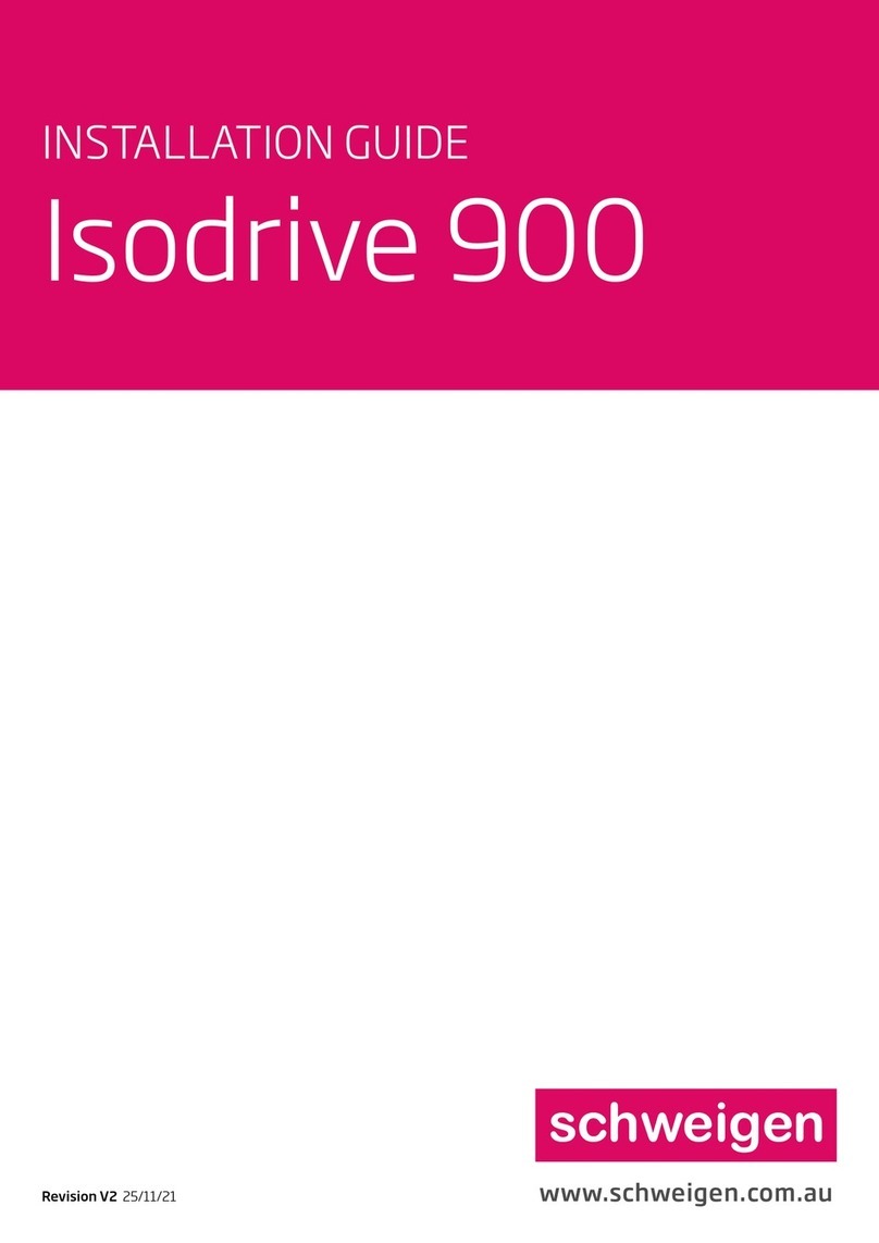 Schweigen Isodrive 900 installation guide