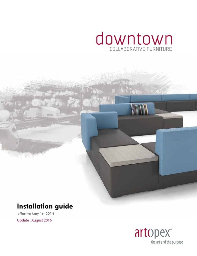Artopex downtown User manual