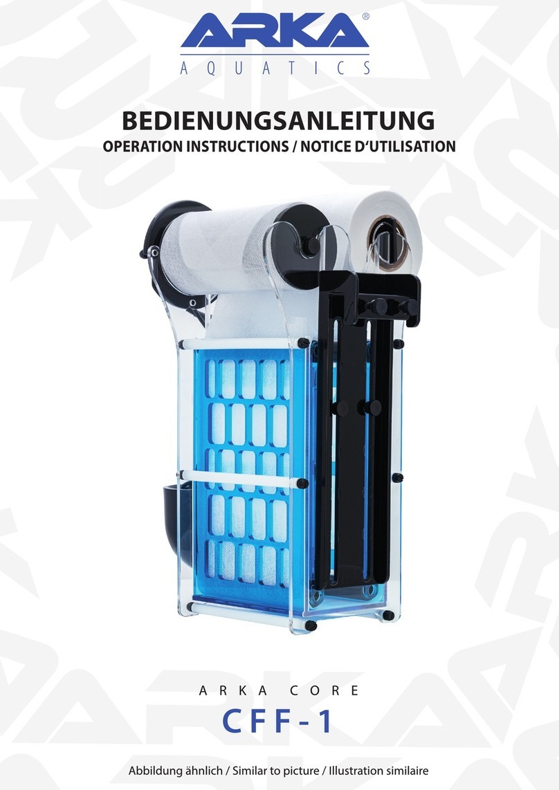 ARKA Aquatics Core CFF1 User manual