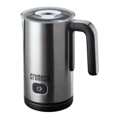 Cremesso DCR100 user manual Cremesso DCR100 user manual