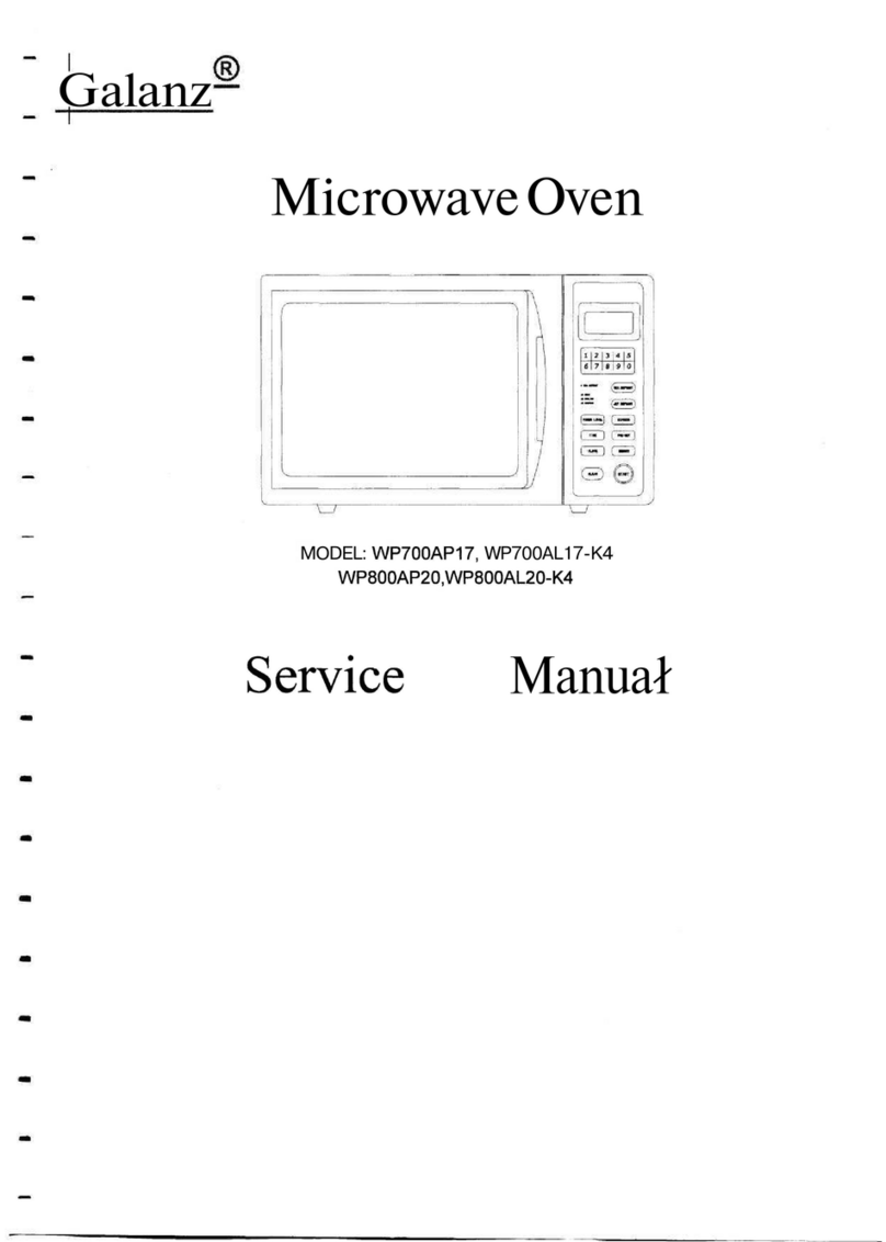 Galanz WP700AP17 User manual