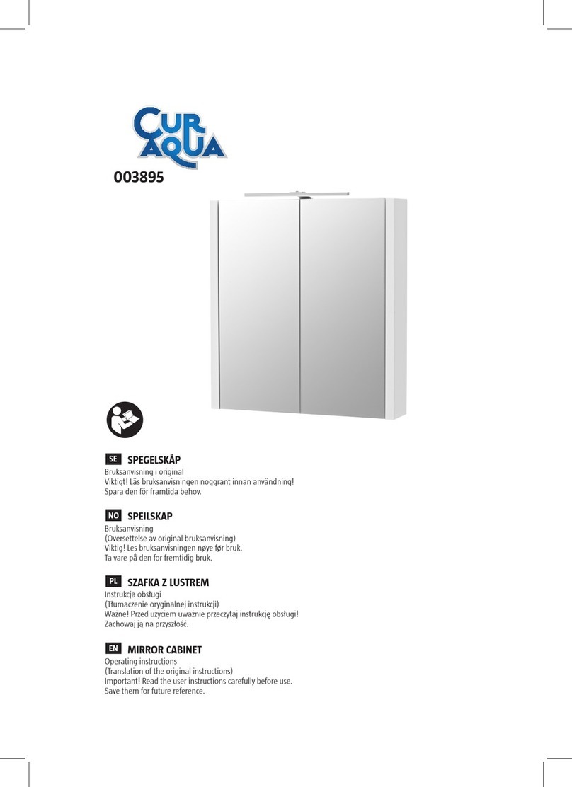 CUR AQUA 003895 operating instructions CUR AQUA 003895 operating instructions