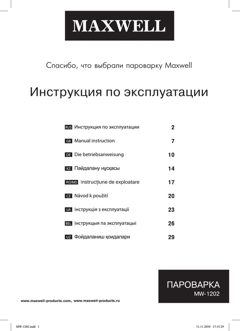 Maxwell MW-1202 instruction manual