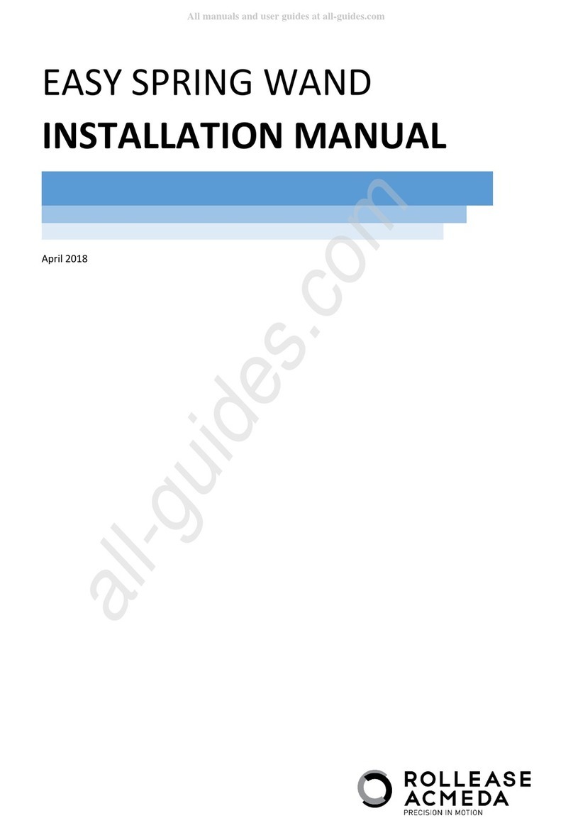 rollease acmeda Easy Spring Wand installation manual rollease acmeda Easy Spring Wand installation manual