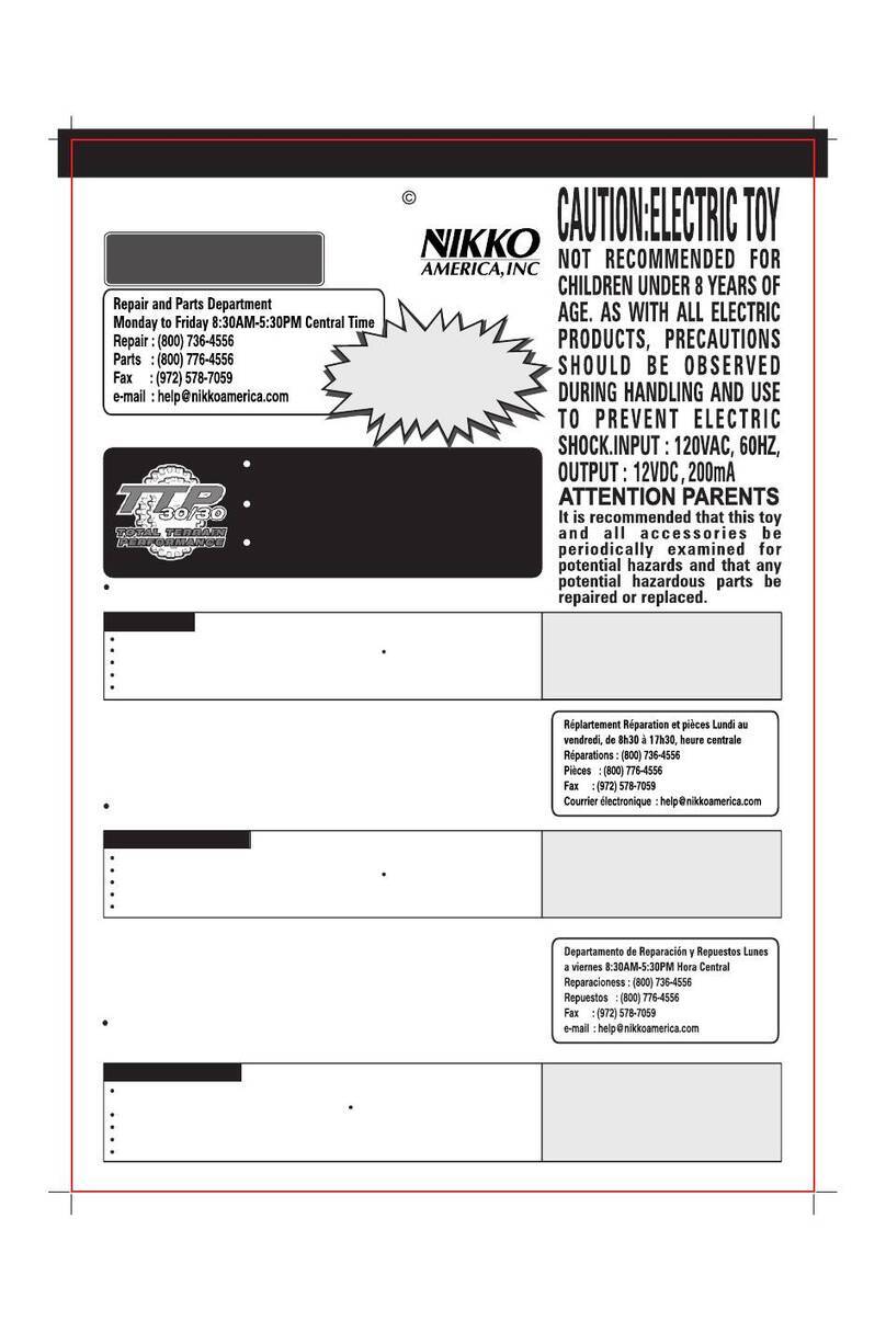 Nikko ST-40830 User manual