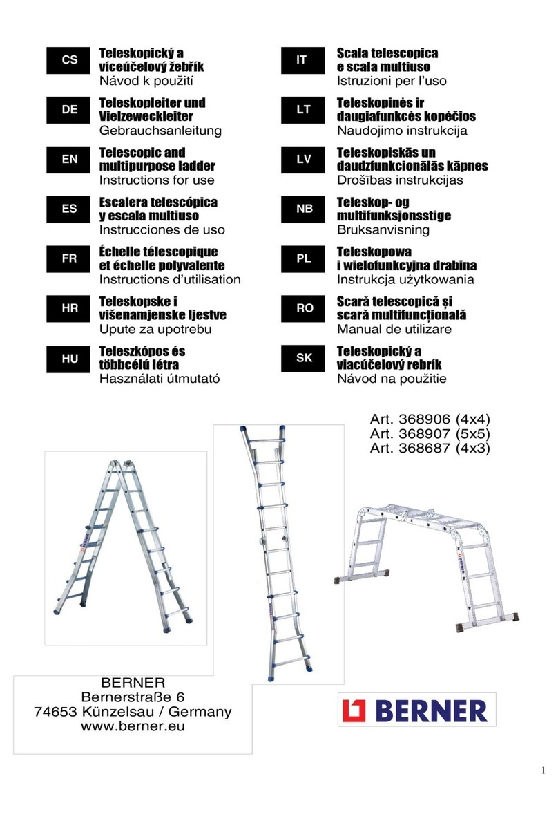 Berner 368907 User manual