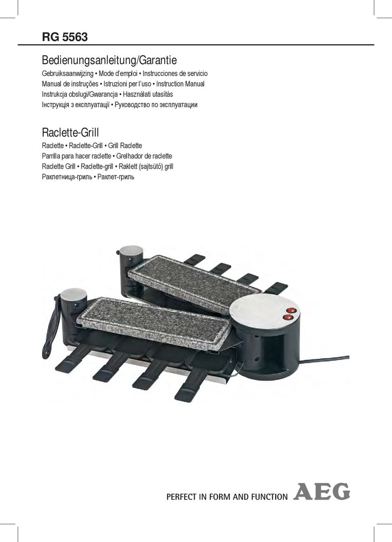 AEG RG 5563 User manual