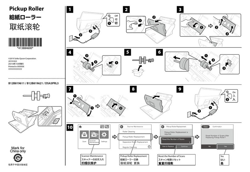 Seiko Epson B12B819611 quick start guide