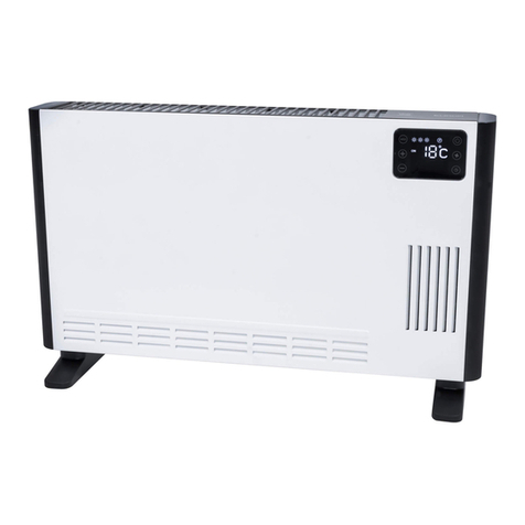 EUROM Safe-T-Convect 2400 user manual
