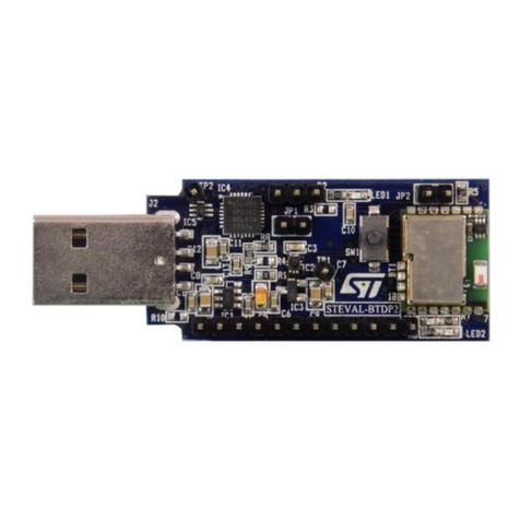 ST STEVAL-BTDP2 User manual ST STEVAL-BTDP2 User manual