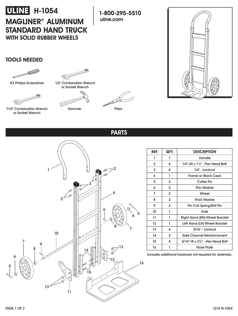 U-Line MAGLINER H-1054 quick start guide