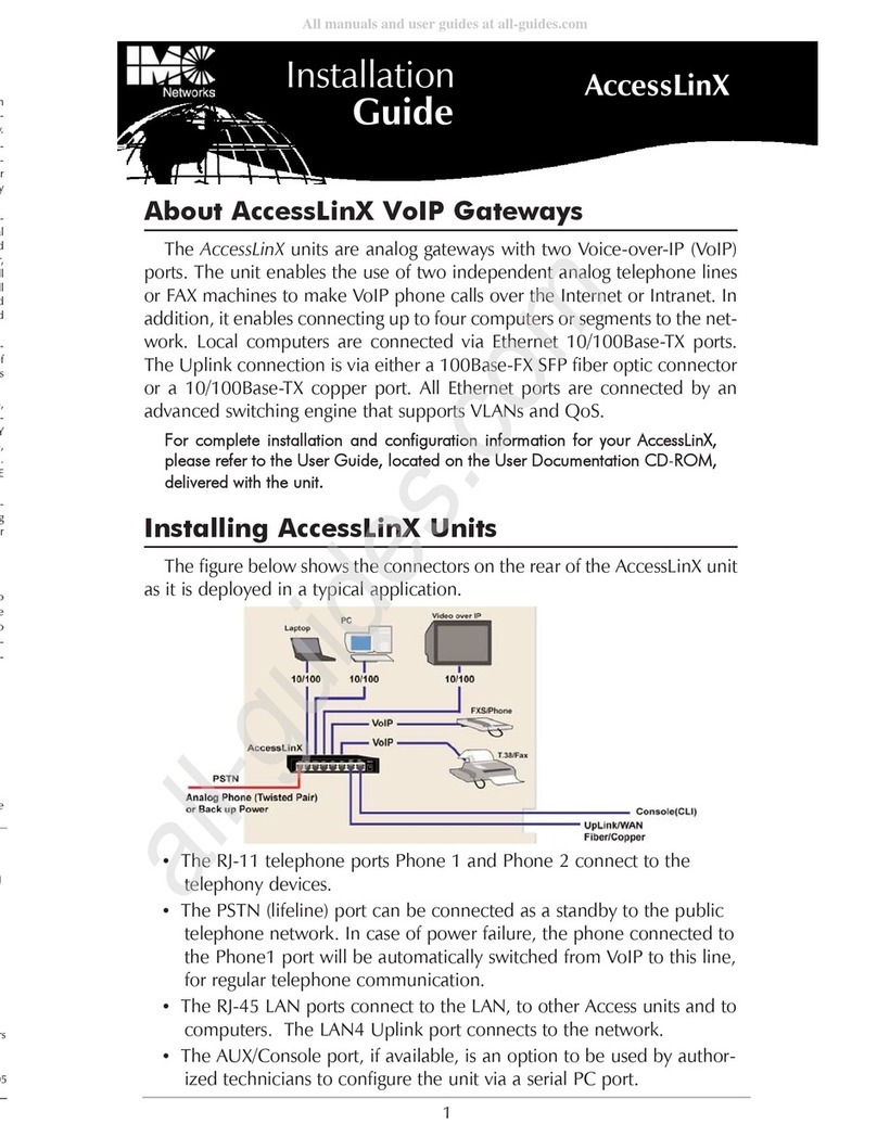 IMC Networks AccessLinX installation guide