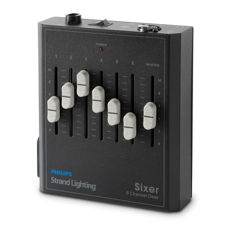 Philips Strand Lighting Sixer Instruction Manual Philips Strand Lighting Sixer Instruction Manual