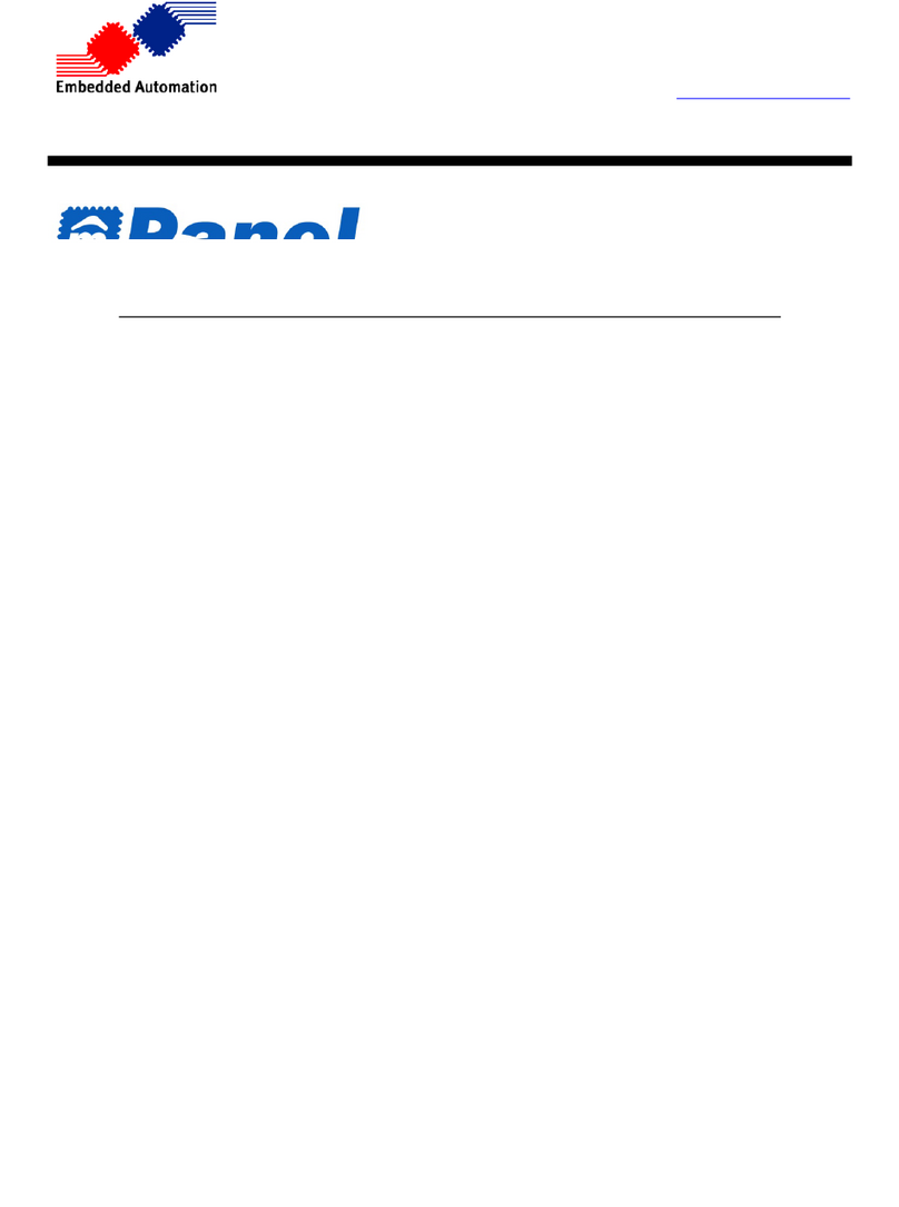 Embedded Automation mPanel Installer manual