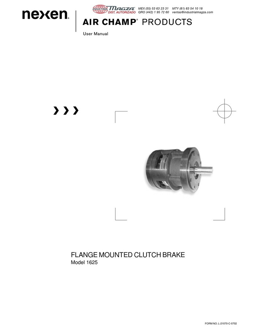 Nexen AIR CHAMP 1625 user manual