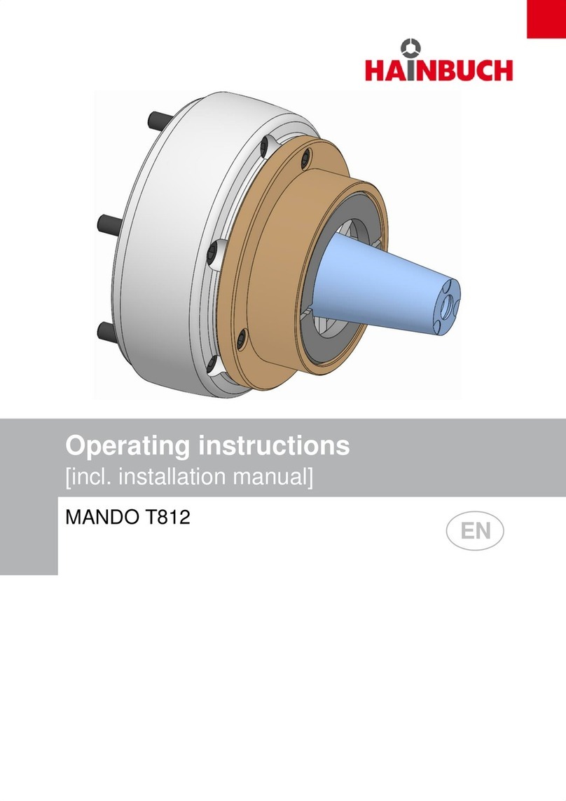 Hainbuch T812 User manual