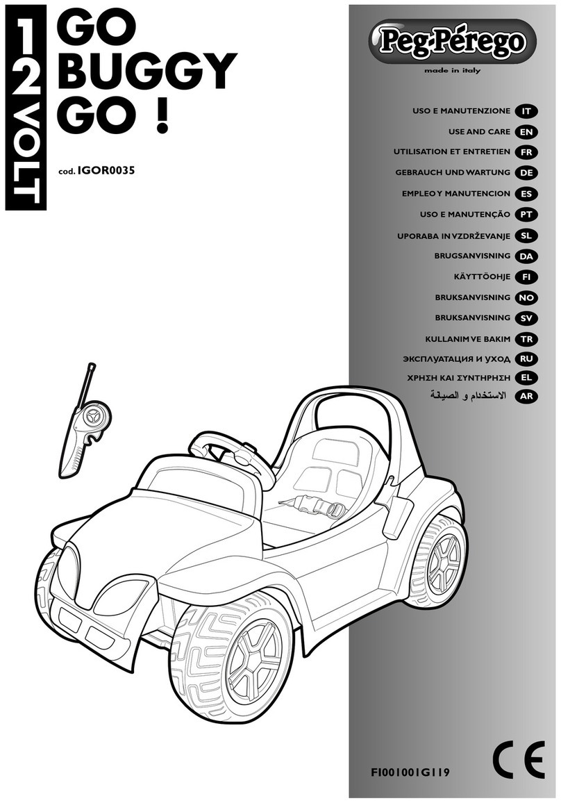 Peg-Perego IGOR0035 Installation instructions
